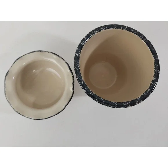 Vintage Home & Garden Party Ltd Made in USA Snowmen Christmas Serving Dip Bowl - Picture 3 of 7